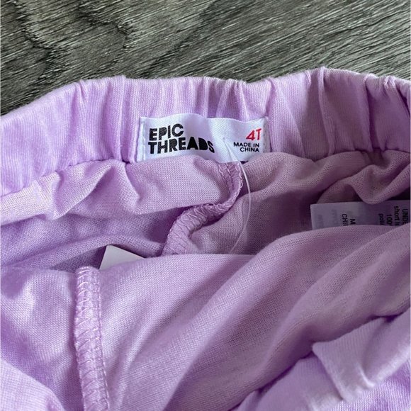 Epic Threads Girls 2 Piece Summer Skort Lot-Mulicolor-Size 4T-NWT - Picture 6 of 9